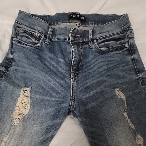 Express Jeans - Jeggings Size 4 - Picture 2 of 4